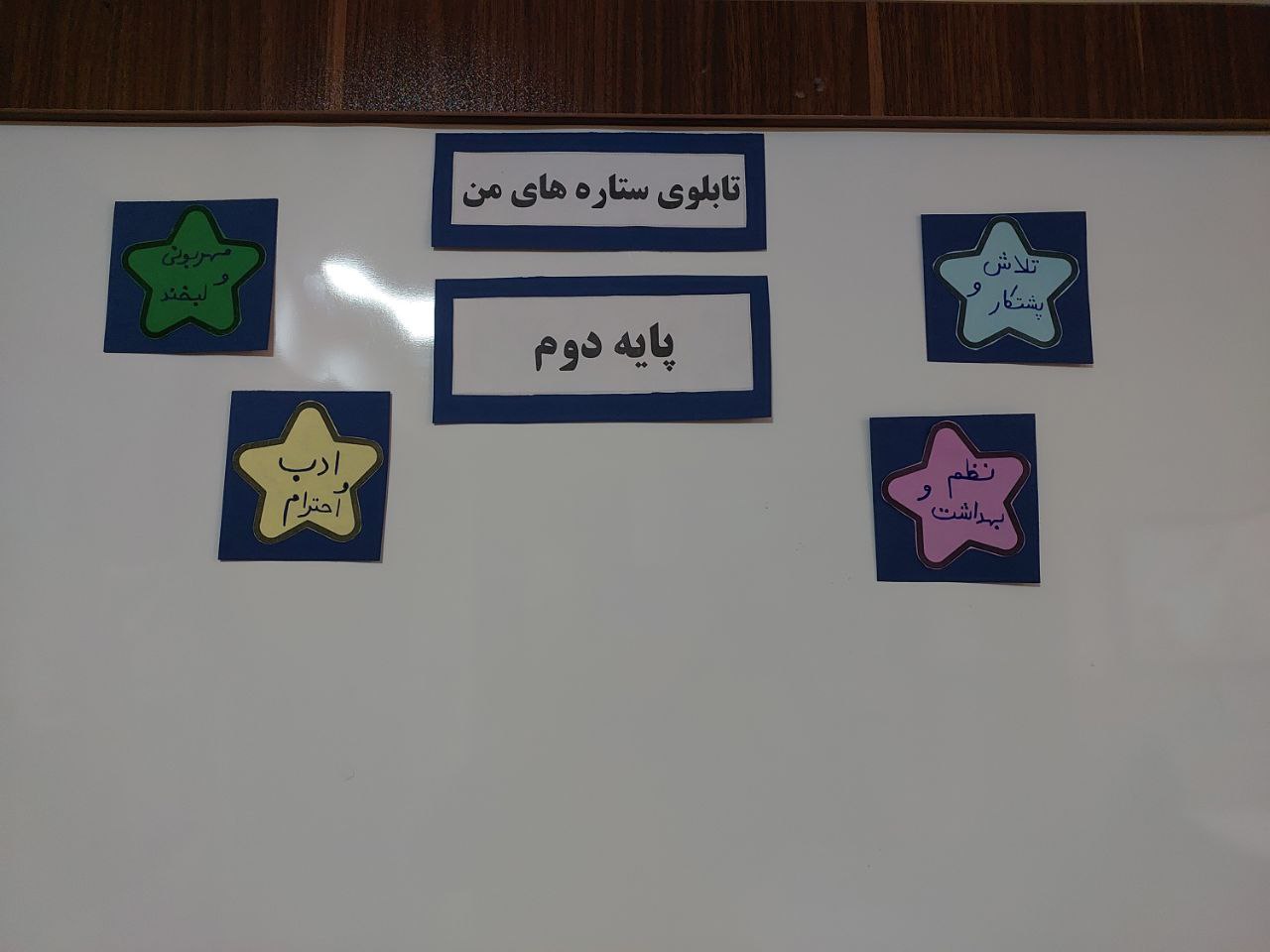 آماده سازی برد تشویقی در پایه دوم 19 آبان 1404