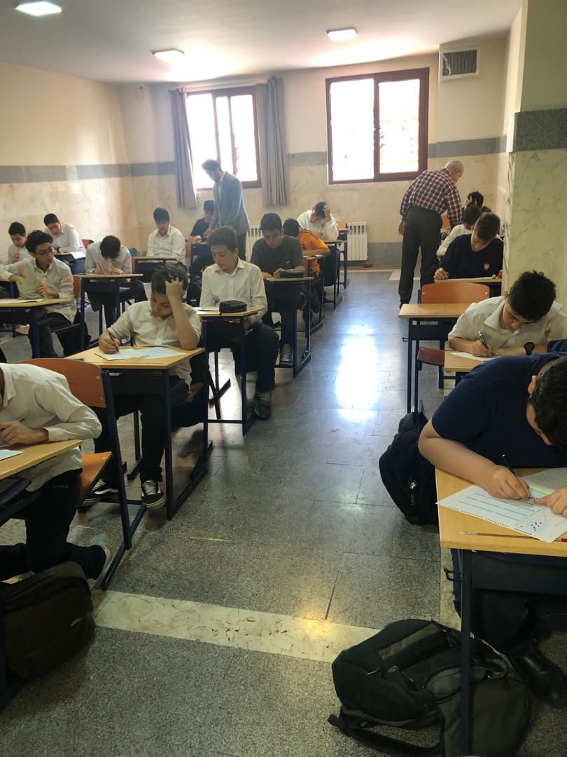 برگزاری آزمون سنجش یادگیری از طرف اداره کل آموزش و پرورش شهر تهران