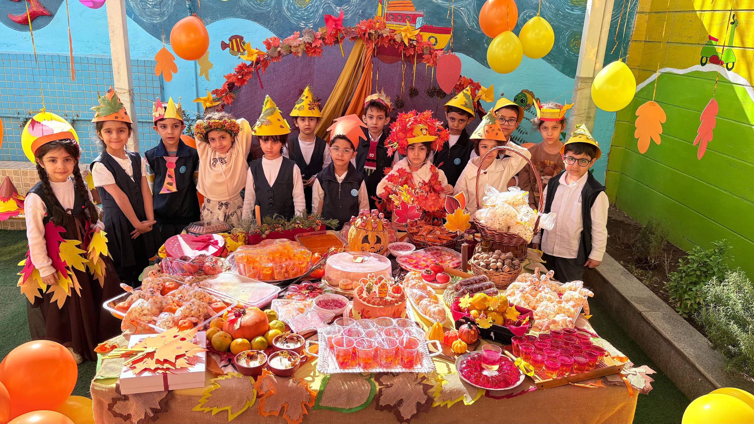 برگزاری جشن نارنجی در مرکز تخصصی پیش دبستان واله