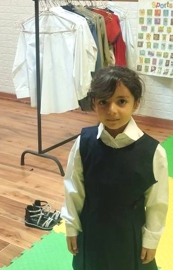 اندازه گیری لباس فرم نوآموزان عزیزواله سال تحصیلی 1405_1406