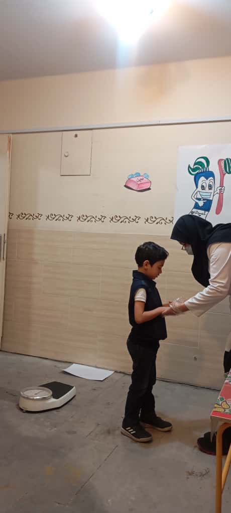 ارزیابی سلامت و بهداشت دانش آموزان توسط مربی بهداشت